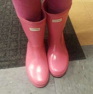 Hunter girls rainboots sz 11c